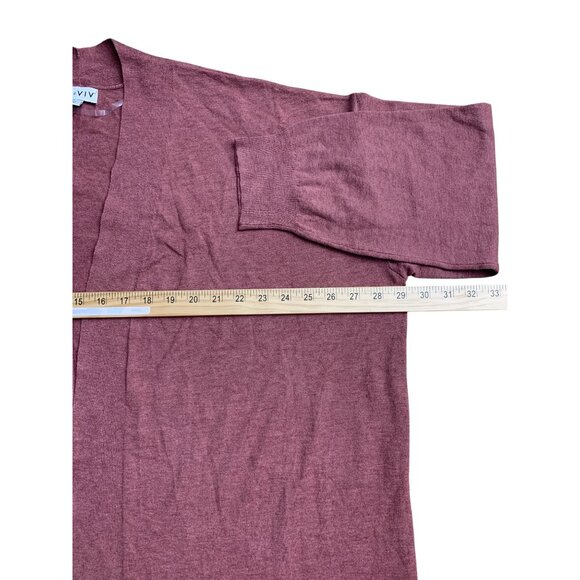 Ava & Viv Womens Plus Size Open Front Cardigan Sweater 3/4 Sleeve Size 2X 20-22 - Picture 10 of 14